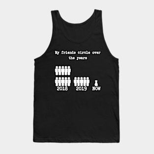 Funny dog and friedship Tank Top